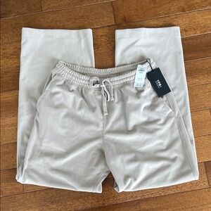 Abercrombie & Fitch YPB Women's Cream Wide Leg Pants